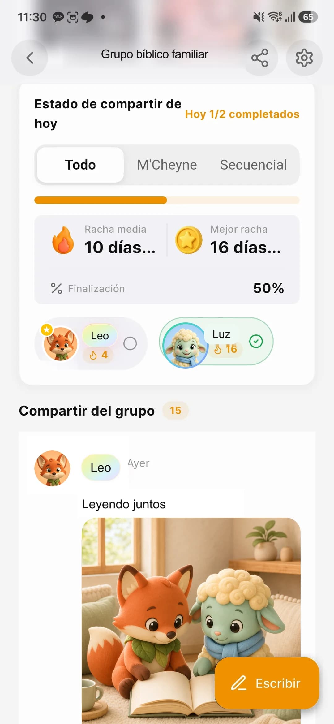 Grupos de lectura · Bible Habit