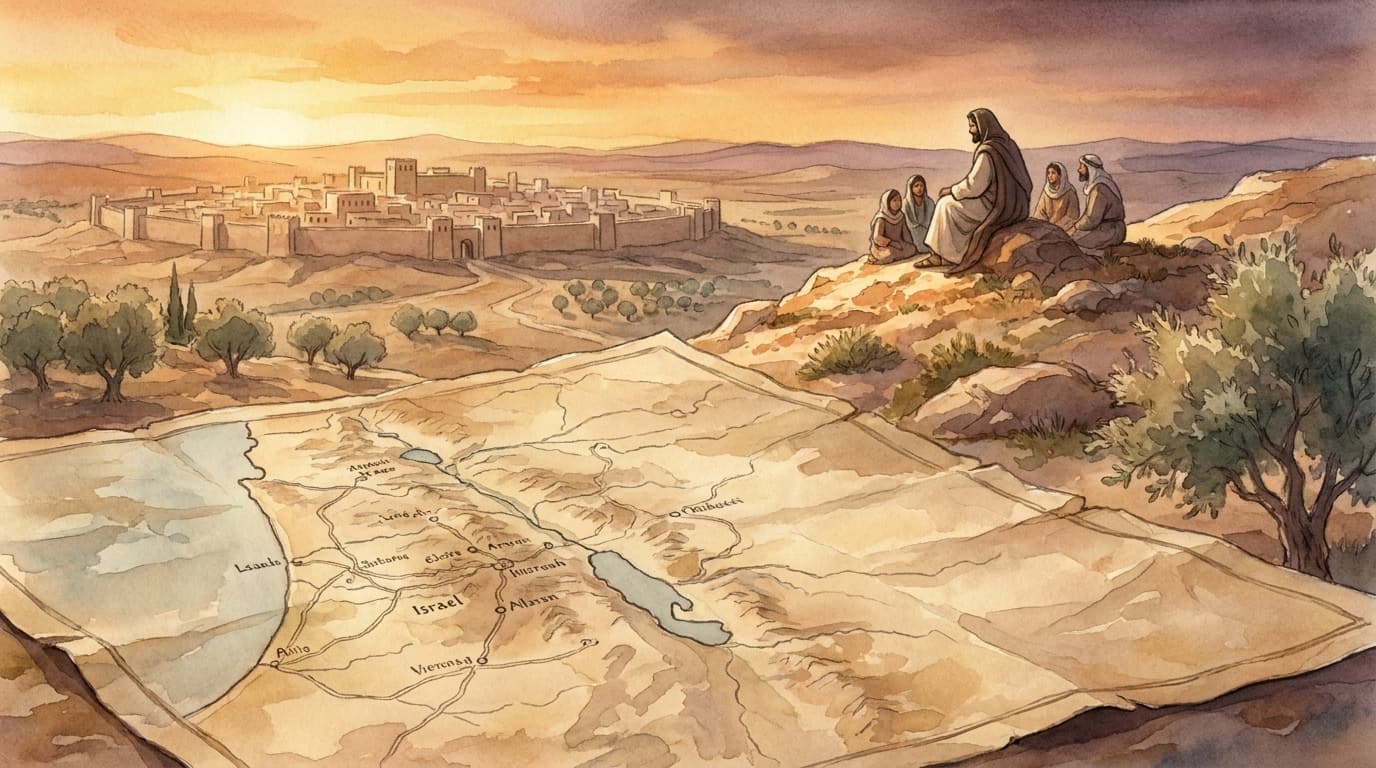 Introducción a la geografía bíblica: ¿Por qué se vuelve más claro el texto al abrir un mapa?