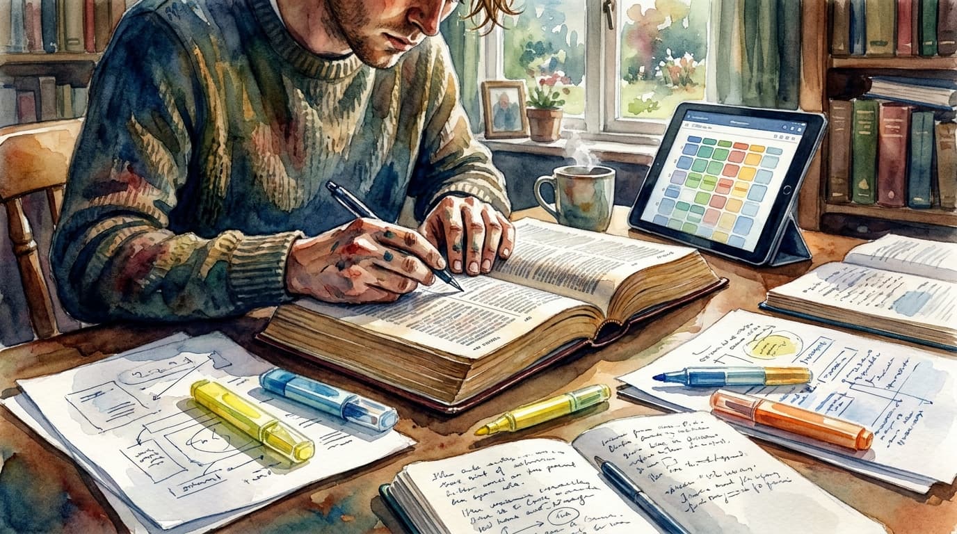 성경 통독표 PDF, 출력보다 중요한 활용법