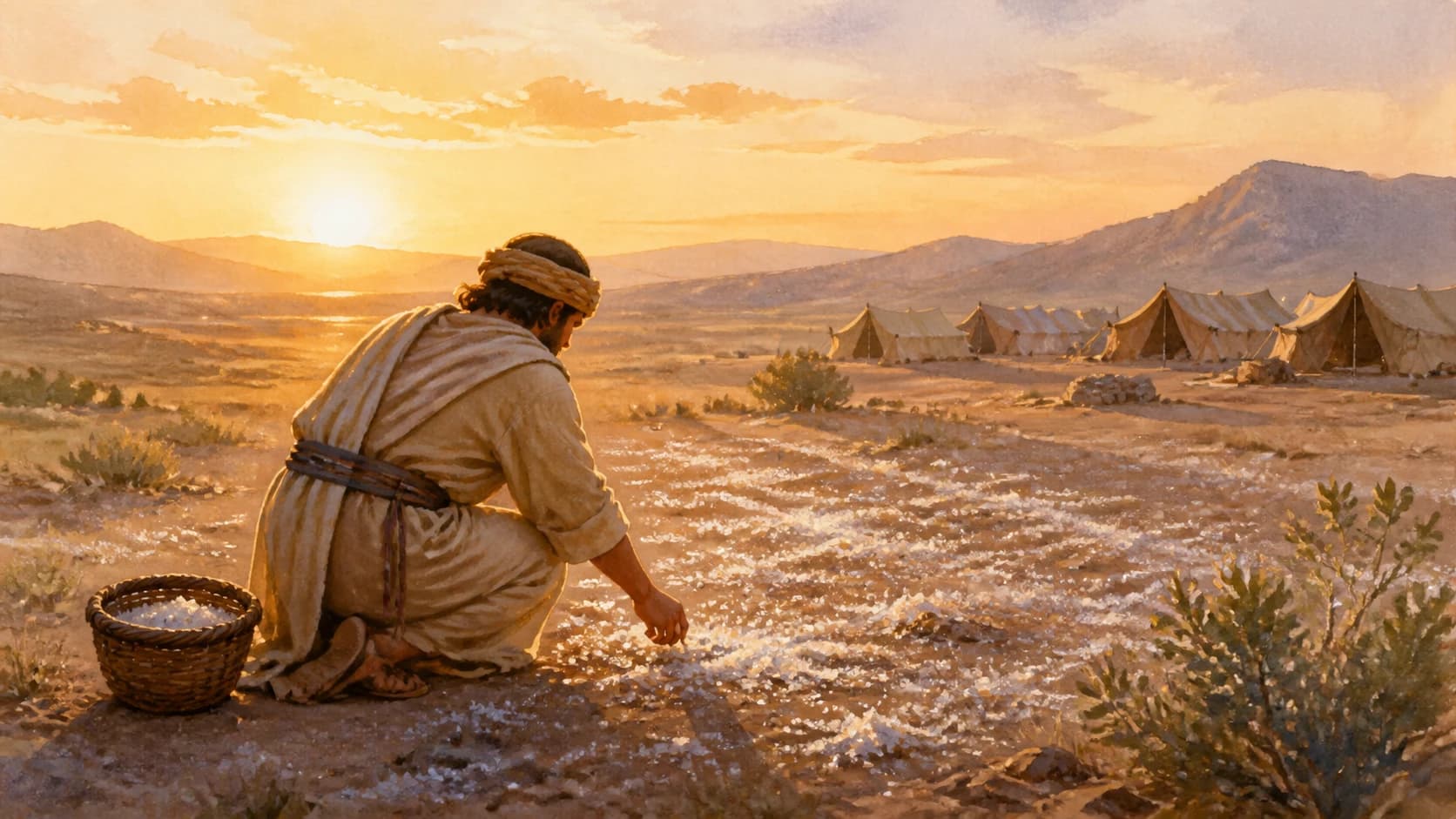 How Did God Provide Food in Exodus 16?