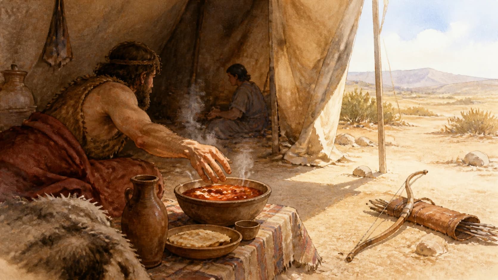 Why Did Esau Sell His Birthright in Genesis 25?