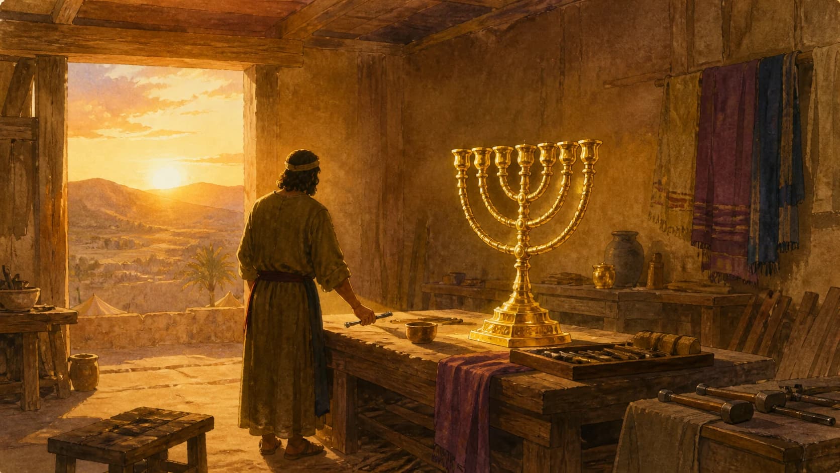 Bezalel’s Craftsmanship and the Sabbath Both Follow God’s Command