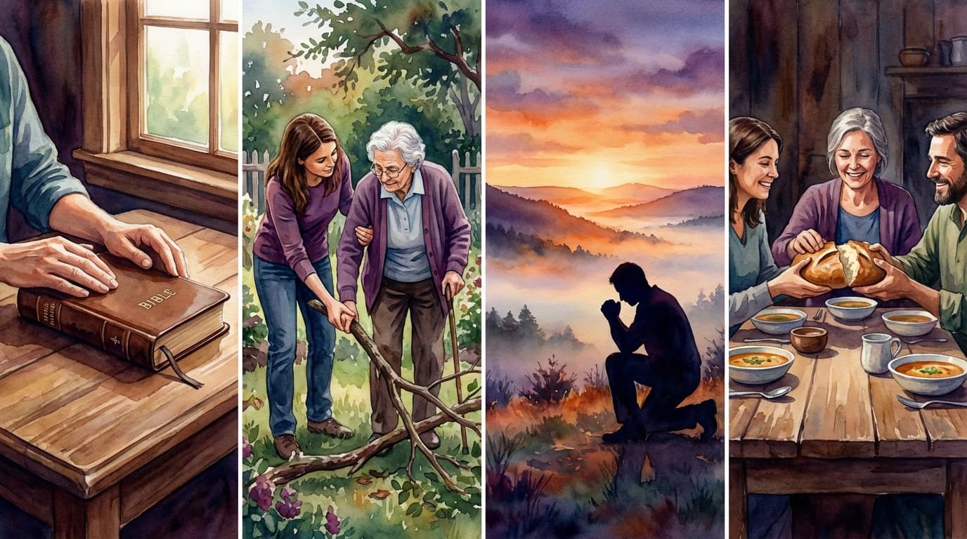 읽고 지나치지 않기: 성경 통독을 삶에 남기는 4가지 실천