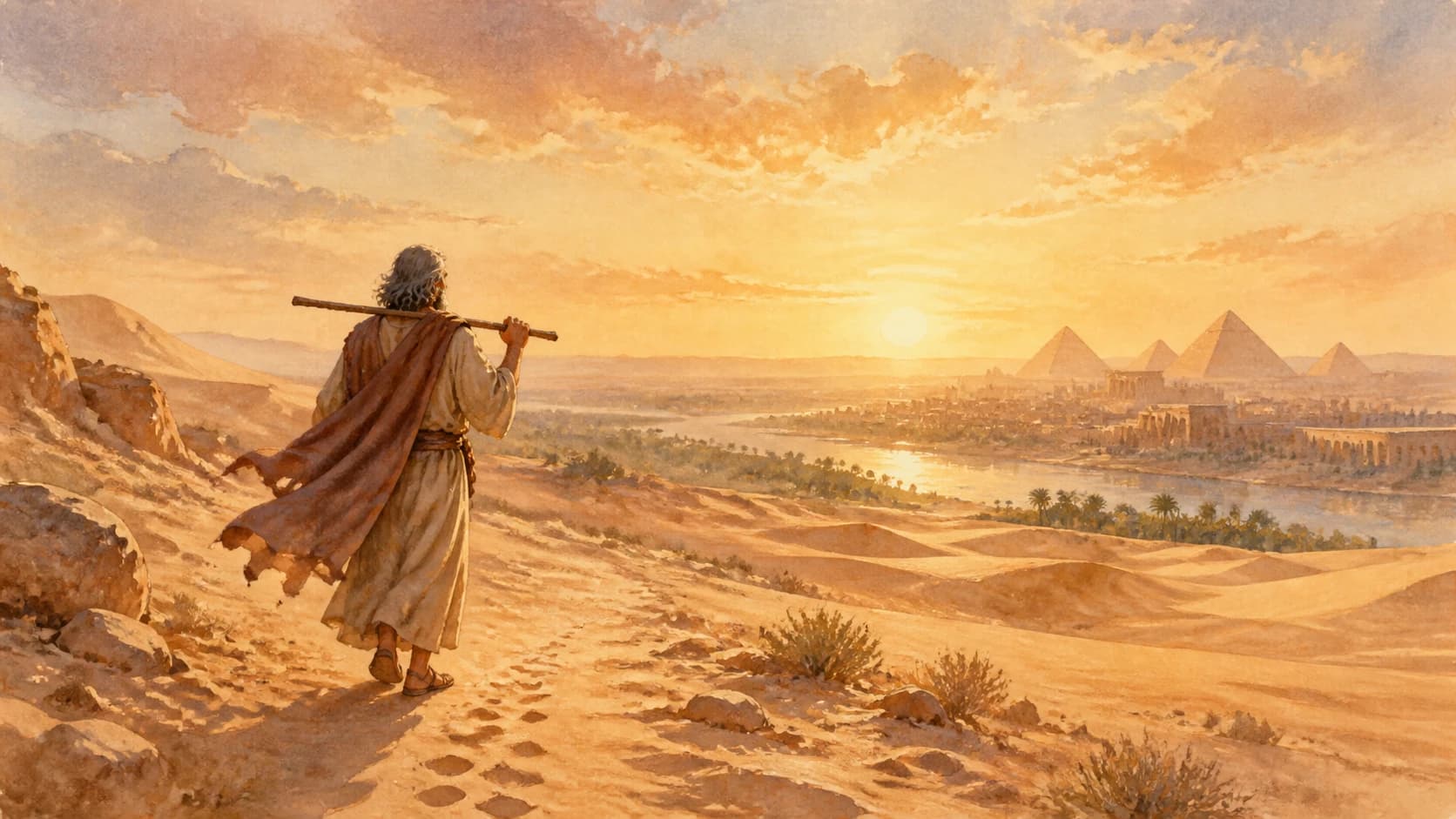 How Did Moses Return to Egypt in Exodus 4?