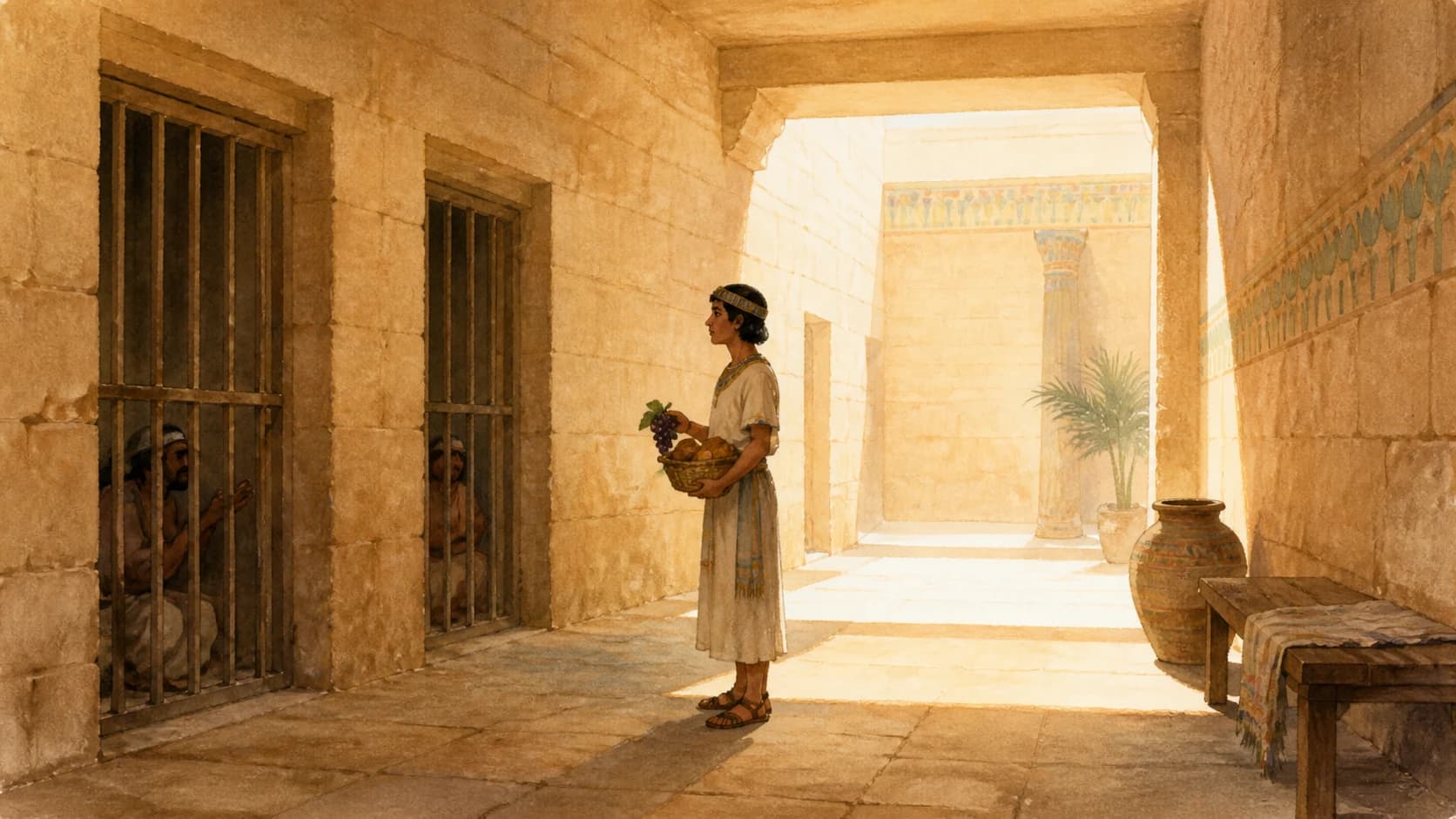 The Process by Which Joseph Interpreted the Two Dreams in Genesis 40