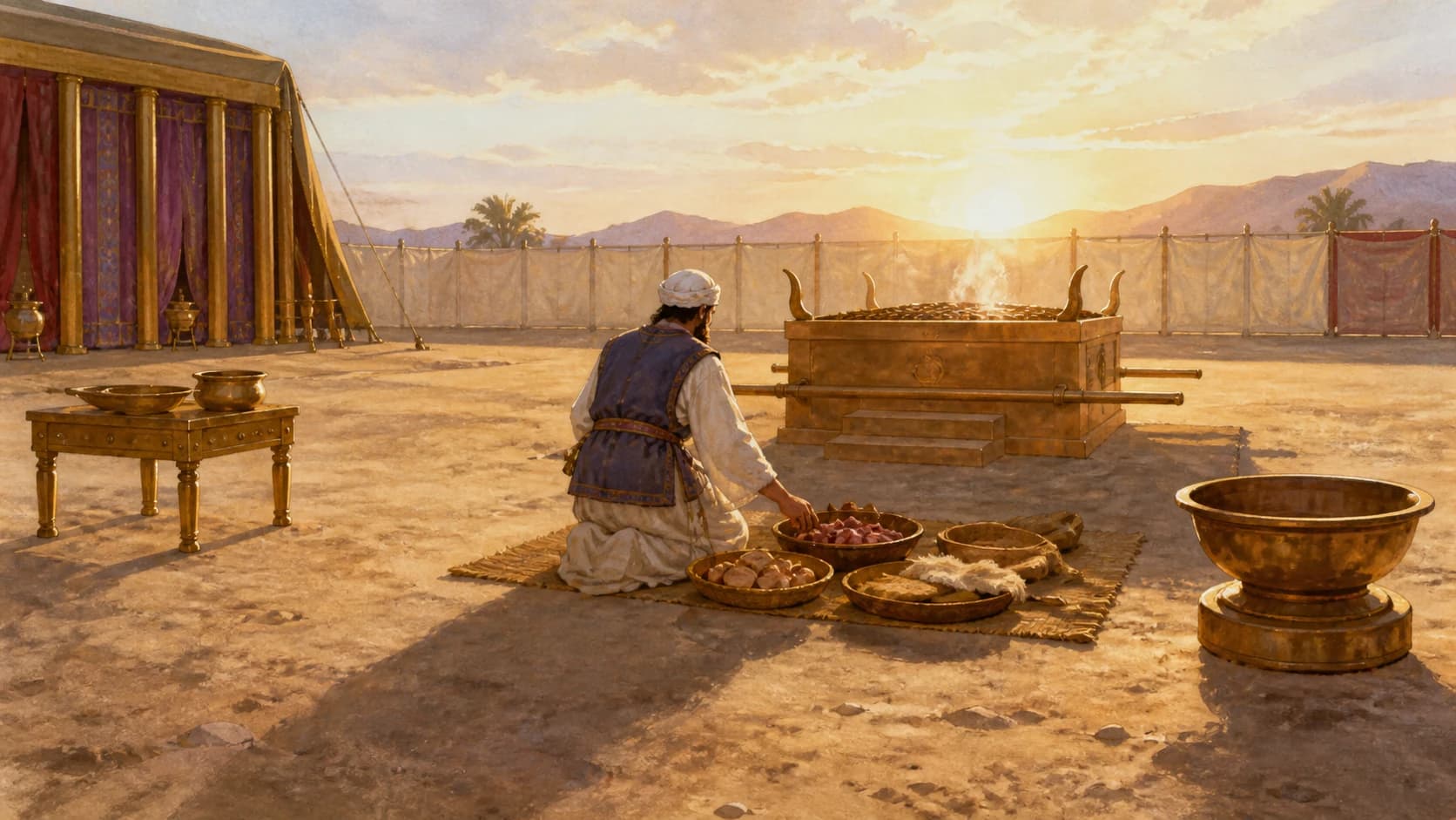 Leviticus 7 Set Apart Even the Portions Remaining After the Sacrifice